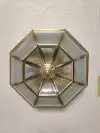 Modern, simple, elegant and light luxury led ceiling lamp for the bedroom, creative round, warm and wavy room lighting fixtures Specification image